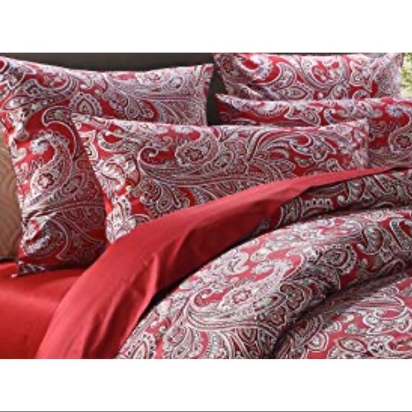 Sexytown Bedding Boho Paisley Print Duvetquilt Cover Queen